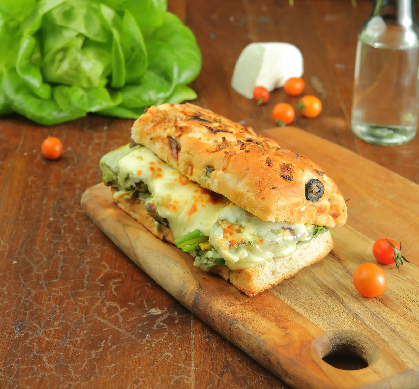 Elevate Pesto Cottage Cheese Sandwich