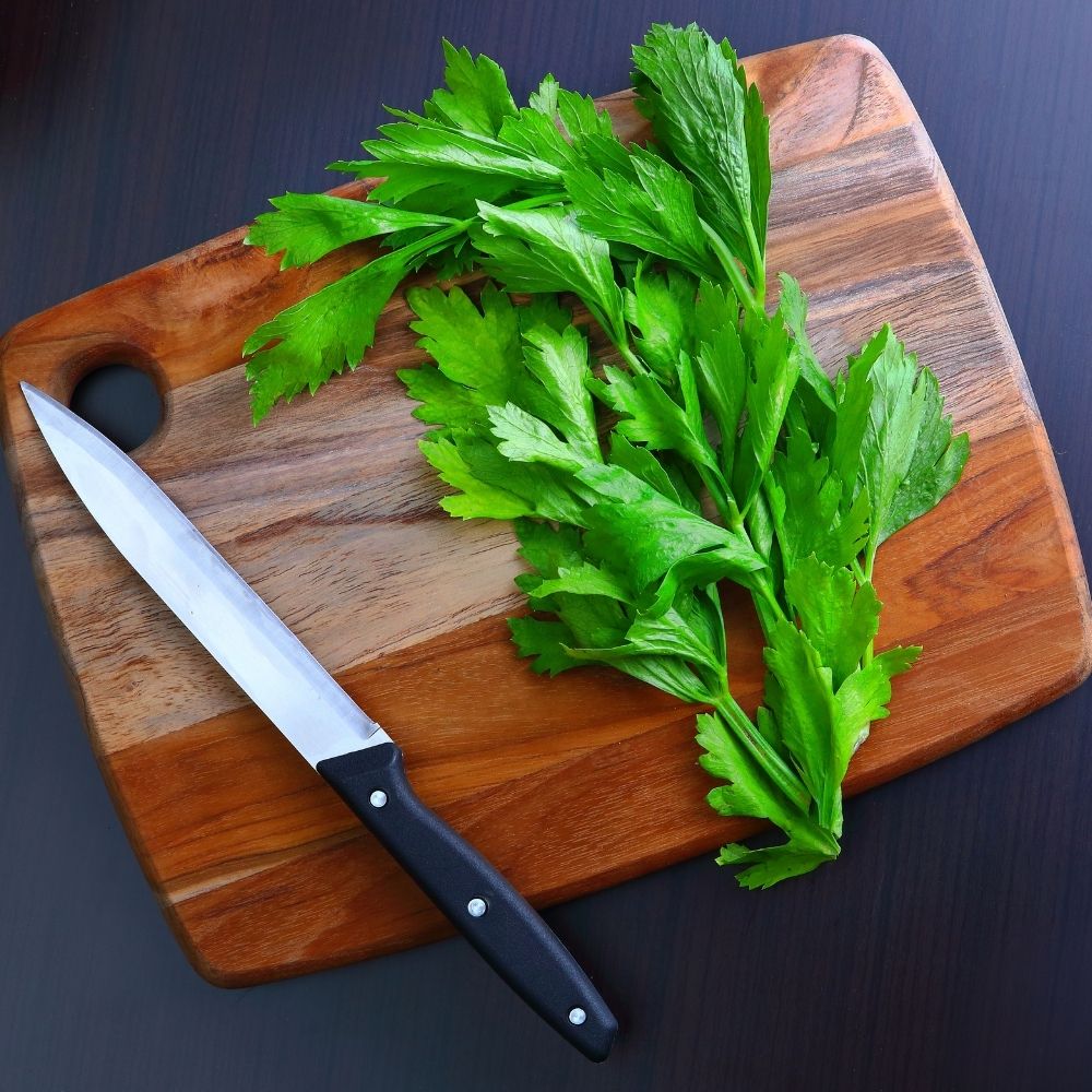Celery leafy greens